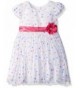 Youngland Toddler Pleated Chiffon Occasion
