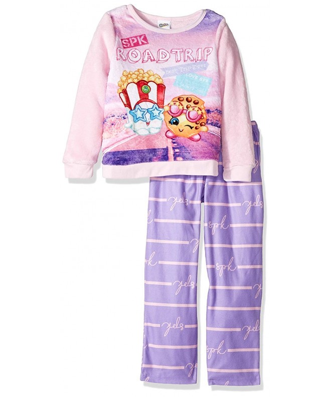 Shopkins Girls Little 2 Piece Pajama