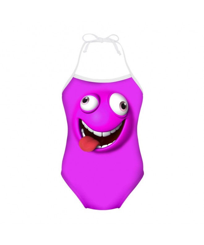 HUGS IDEA Emoji Swimsuit Bathing