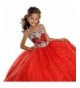 HSDJ Crystals Ruffled Pageant Dresses