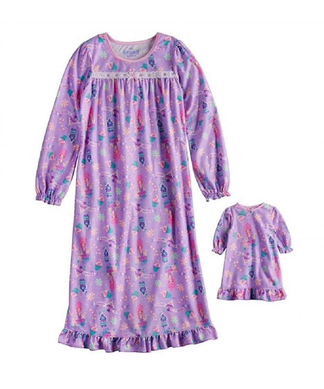 Girls Purple Nutcracker Nightgown Matching