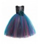 Amberry Little Girls Sequined Party