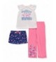 Carters Girls Flamingo Jersey Pajama