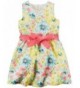 Carters Floral Dress Yellow