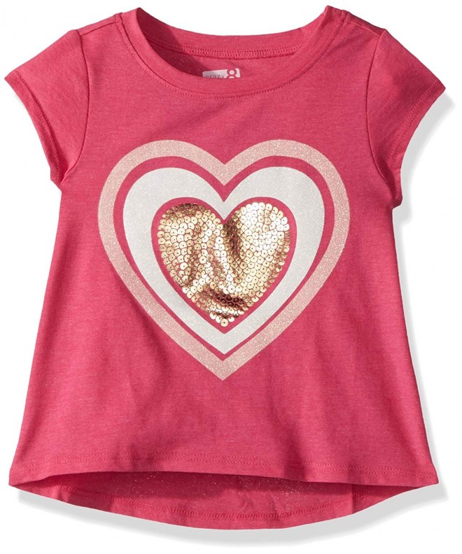 Crazy Toddler Short Sleeve Drapey Graphic