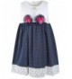 Lilax Little Girls Polka Dress
