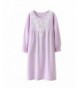 MZLIU Sleeve Princess Nightgowns Sleepwear