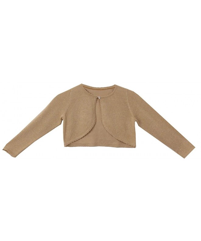 Aki_Dress Metallic Sweater Rhinestone Cardigan