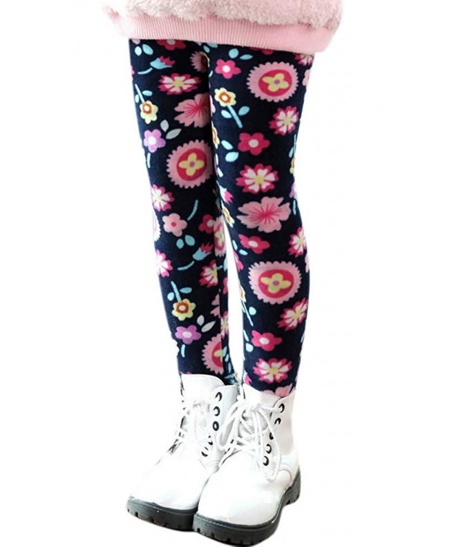 Thicken Thermal Leggings Stretchy Printed