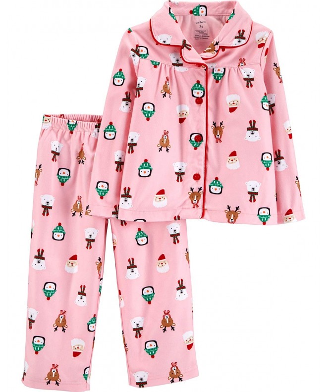 Carters Girls Toddler 2 Piece Pajama