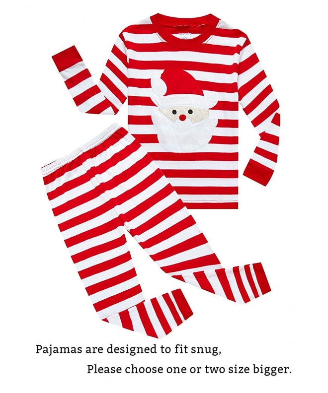 Family Feeling Striped Christmas Pajamas