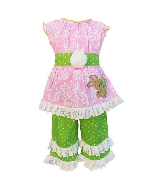 AnnLoren Damask Easter Outfit 12 24M