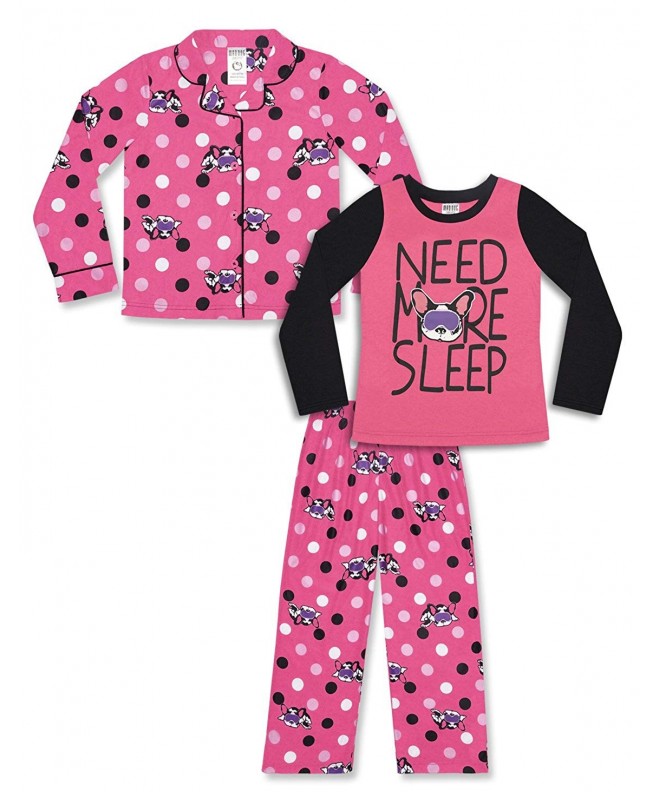 Girls Piece Pajama Set Print