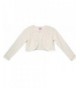Classy White Ivory Beaded Sweater