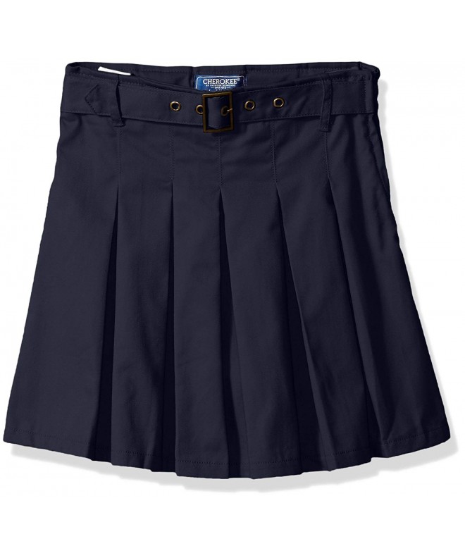 CHEROKEE Girls Uniform Skirt Hidden