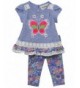 Rare Editions Butterfly Applique Legging