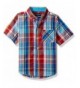 Andy Evan Madras Button Down Shirt Toddler