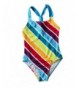 Aleumdr Summer Multicolored Little Swimsuit