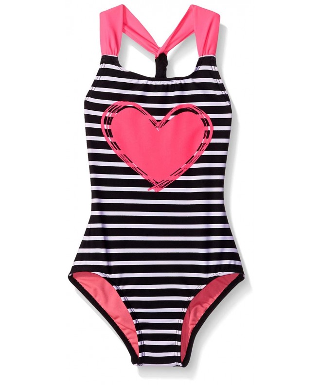 Freestyle Girls Sailor Heart Swimsuit