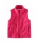 LittleSpring Fleece Vests Zipper Solid