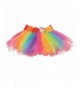 Hawaiian Skirt Girls Rainbown Tulle