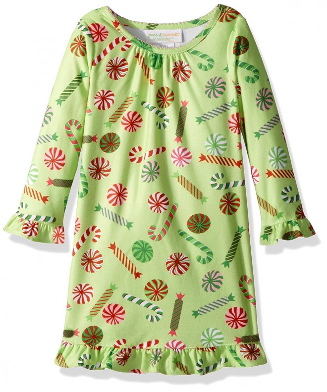 Peas Carrots Toddler Holiday Nightgown