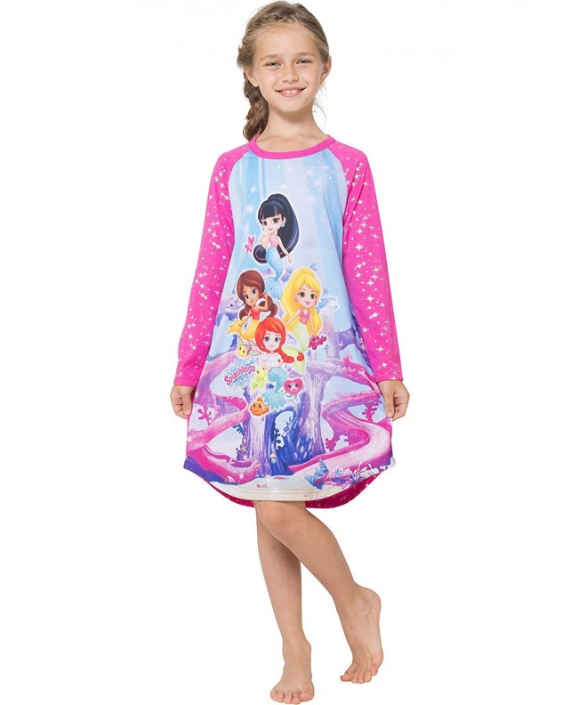 Splashlings Raglan Pajama Nightgown Multi