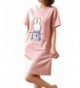 Hupohoi Sleeve Nightgown Cotton Pajamas