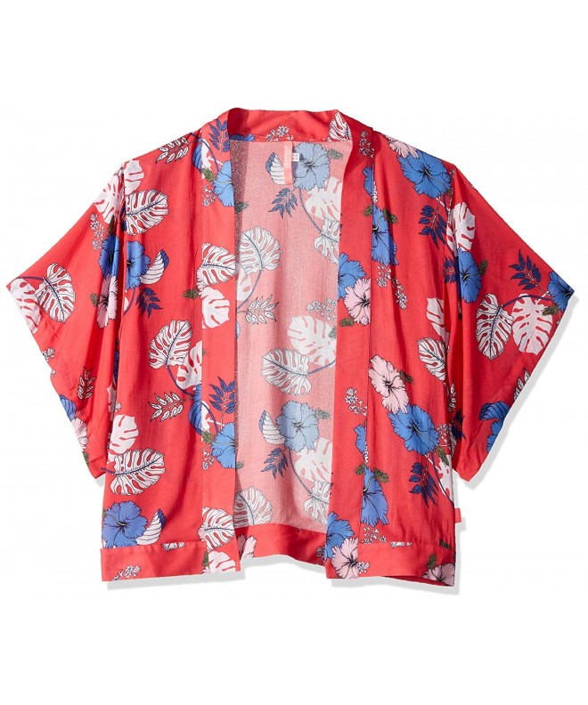 Seafolly Girls Printed Kimono Swimsuit