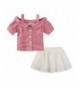 LittleSpring Little Girls Skirt Buttons