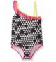 Pink Platinum Girls Triangle Swimsuit