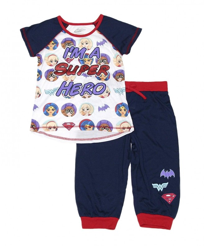 Superhero Girls Piece Jogger Pajama