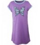 Big Girls Butterfly Short Sleeve Nightgown