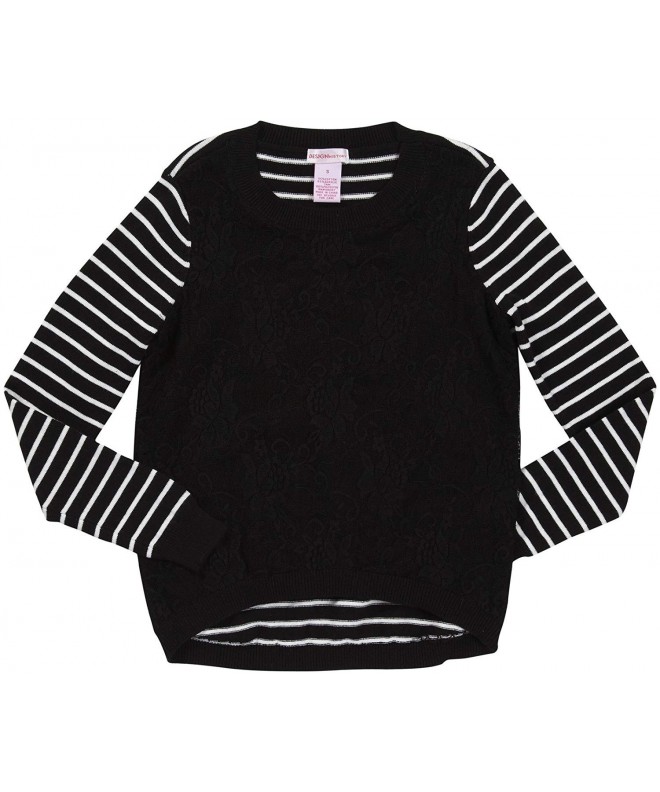 Design History Girls Stripe Sweater