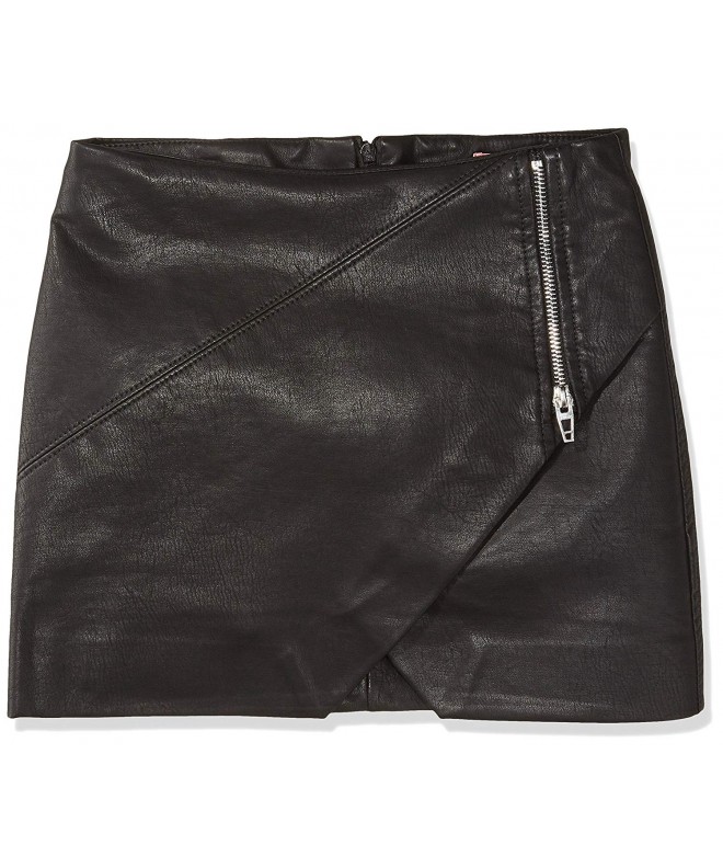 BLANKNYC Girls Vegan Leather Skirt