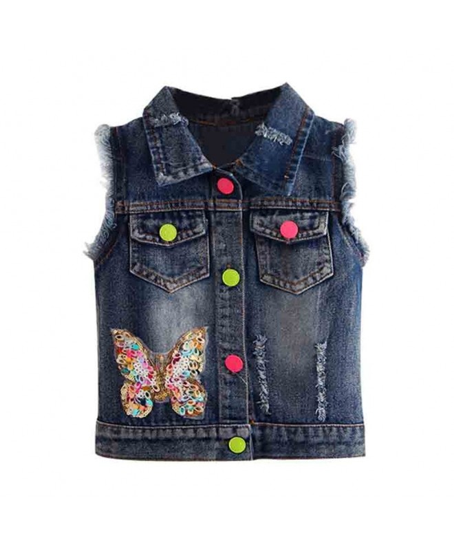 Mud Kingdom Sequin Butterfly Button down