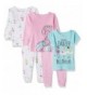 Carters Baby Girl 5 Piece Snug fit Pajamas