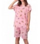 Hupohoi Sleeve Pajamas Lovely Sleepwear