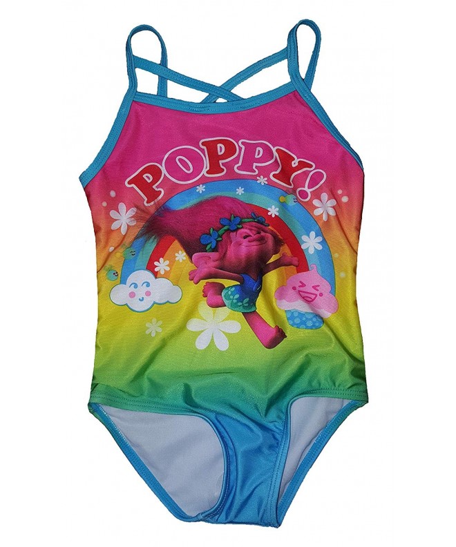 Dreamweave Trolls Girls Poppy Swimsuit