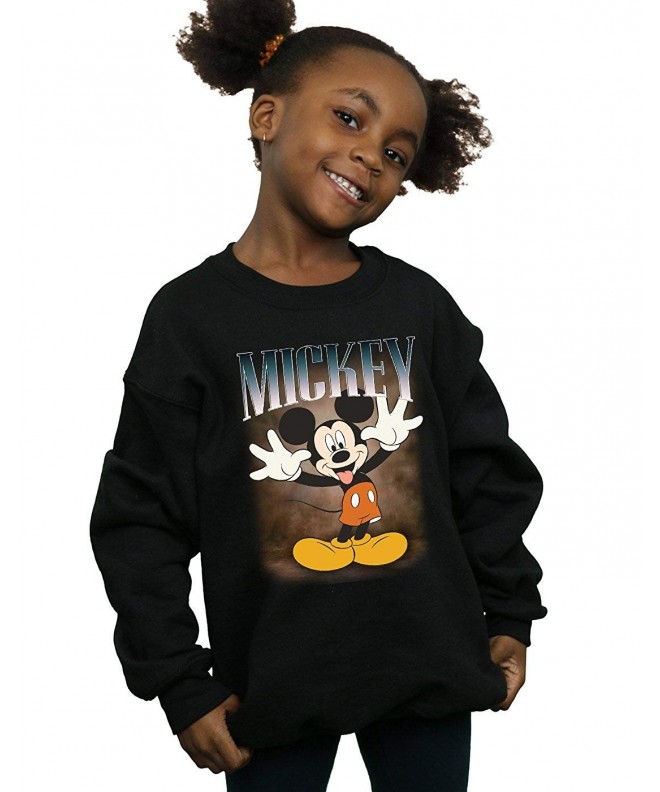 Disney Mickey Tongue Montage Sweatshirt