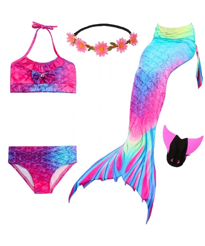 Mermaid Swimsuit Included Monofin Headband