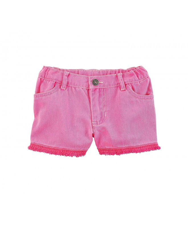 Carters Girls 2T 8 Twill Shorts