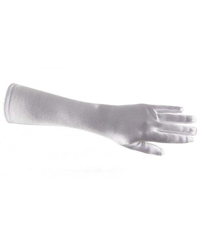 Long Satin Gloves Child Sizes