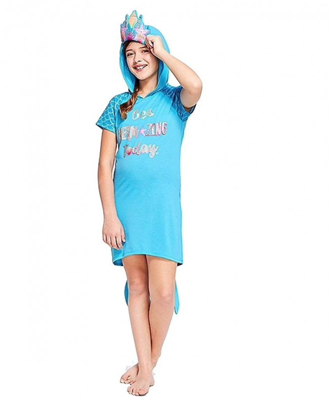 Justice Nightgown Be Mermazing Hooded