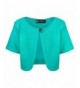 LotMart Cropped Textured Material Cardigan