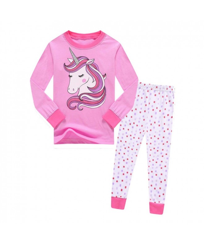 SamTaiker Unicorn Pajamas Cartoon Sleepwear
