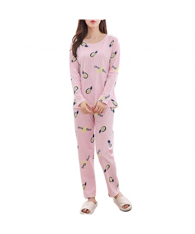 Tulucky Sleepwear Fruits Pajama Leisure