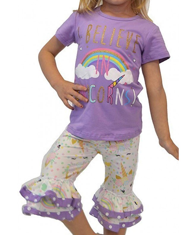 BluNight Collection Unicorn Rainbow Clothing