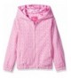 Pink Platinum Girls Embroidered Jacket