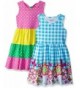 Nannette Girls Pack Knit Dresses